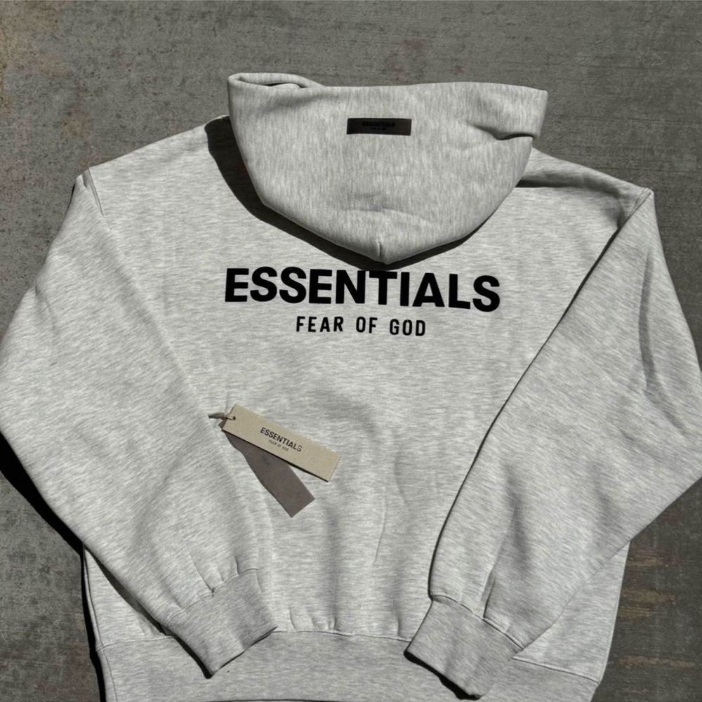 Fear of God Essentials Dark Gray “Dark Oatmeal” Hoodie